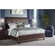 Spencer Green Park Fumed Wellington King Panel Bed
