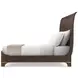 Spencer Green Park Fumed Wellington King Panel Bed