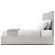 Spencer ST James Argento and Deep Brown King Panel Bed