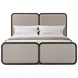 Judith Leiber Couture Bourbon and Beige Upholstered Brio Panel Bedroom Set