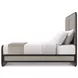 Judith Leiber Couture Bourbon and Beige Upholstered Brio Panel Bedroom Set