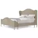 Willow Creek Riverwash Oak Linden Grove King Panel Bed