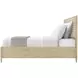 Balboa Coastal Gray California King Panel Bed