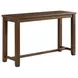 Dex Cream and Cherry Upholstered 4 Piece Bar Table Set with USB Charging
