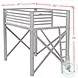 Delilah Black Full Loft Bed