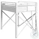 Delilah White Full Loft Bed