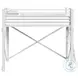 Delilah White Full Loft Bed