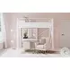Delilah White Full Loft Bed