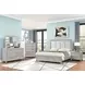 Fiona Mist Gray Rectangular Dresser Mirror