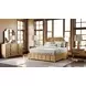 Magnolia Cashew Planked Panel Bedroom Set