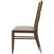 Nova Dusk And Draper Performance Fabric Ladder Back Dining Side Chair Set of 2