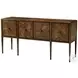 Nova Dusk 4 Doors Rectangular Credenza