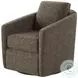 Daisey Brady Chocolate Swivel Glider