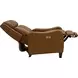 Taylor Elwood Saddle Leather Power Recliner with Power Headrest and USB Charging