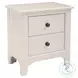 Taylor Sea Shell 2 Drawer Nightstand