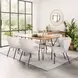Aimee White Stackable Dining Chair Set of 2