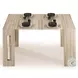 Erika Light Oak Extendable Console Dining Table