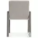 Monolith Beige Performance Fabric Arm Chair Set of 2