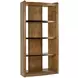 Melange Rich Golden Brown Romano Etagere with LED