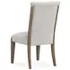 Plum Creek Gray Upholstered Side Chair Set of 2
