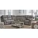 Bono Telluride Stone Triple Power Reclining Sectional