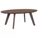 Nicco Walnut 3 Piece Occasional Table Set
