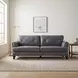 Thierry Burnish Gray 88" Sofa