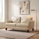 Thierry Cream 71" Loveseat
