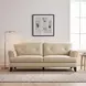 Thierry Cream 88" Sofa