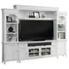 Tidewater Vintage White 3 Piece Large Entertainment Wall