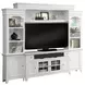 Tidewater Vintage White 62" TV Console
