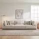 Tinley Beige 135" Sofa