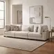 Tinley Beige 135" Sofa