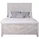 Biscayne Gray Full Panel Bed