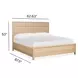 Meadowrise Sandstone Beige Queen Panel Bed