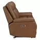 Veracruz Vintage Tan Leather Zero Gravity Dual Power Reclining Living Room Set with USB Charging