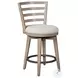 Meadowbrook Brown Swivel Counter Height Stool