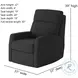 Mimi Journey Granite Rocker Recliner