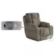 Challenger Bahari Mushroom Power Headrest Wall Hugger Big Mans Recliner