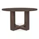 Hayes Rustic Brown Round Dining Room Set