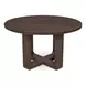 Hayes Rustic Brown Round Dining Room Set