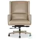 Palloria Salvo Beige Leather Swivel Tilt Executive Chair