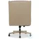 Palloria Salvo Beige Leather Swivel Tilt Executive Chair