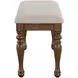 Joanna Brown 44" Upholstered Bench