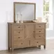 Riverdale Brown Bedroom Mirror