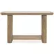 Bradford Riverbed Beige Rectangular Marble Top Sofa Table
