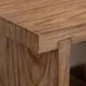 Tomas Marrom Rectangular Side Table