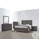 1457 Rustic Grey King Bed