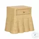 Pentra Natural Rattan 1 Drawer Nightstand