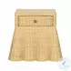 Pentra Natural Rattan 1 Drawer Nightstand